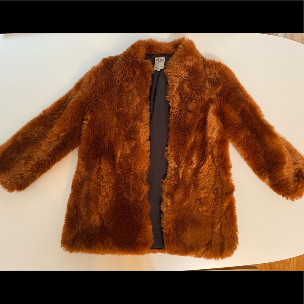 Zara faux fur coat